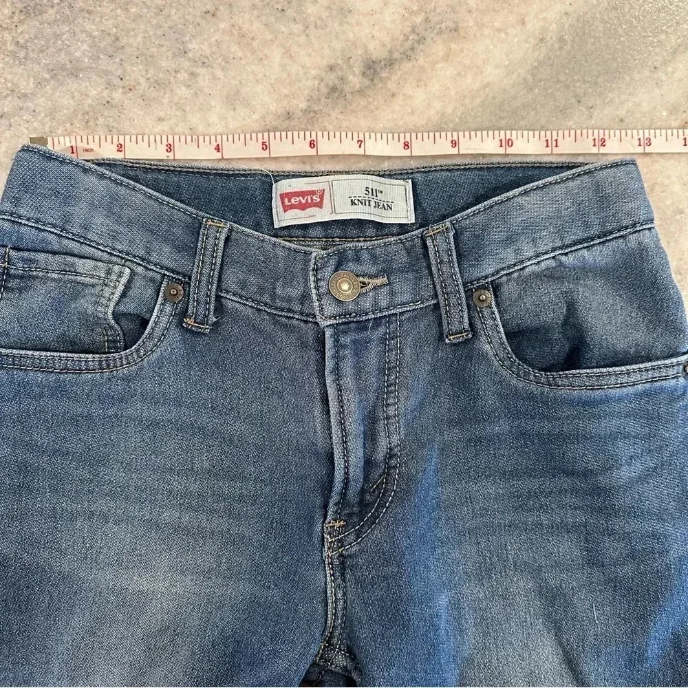Levis 511 Knit Jeans Boys Size 12 W26x L26
